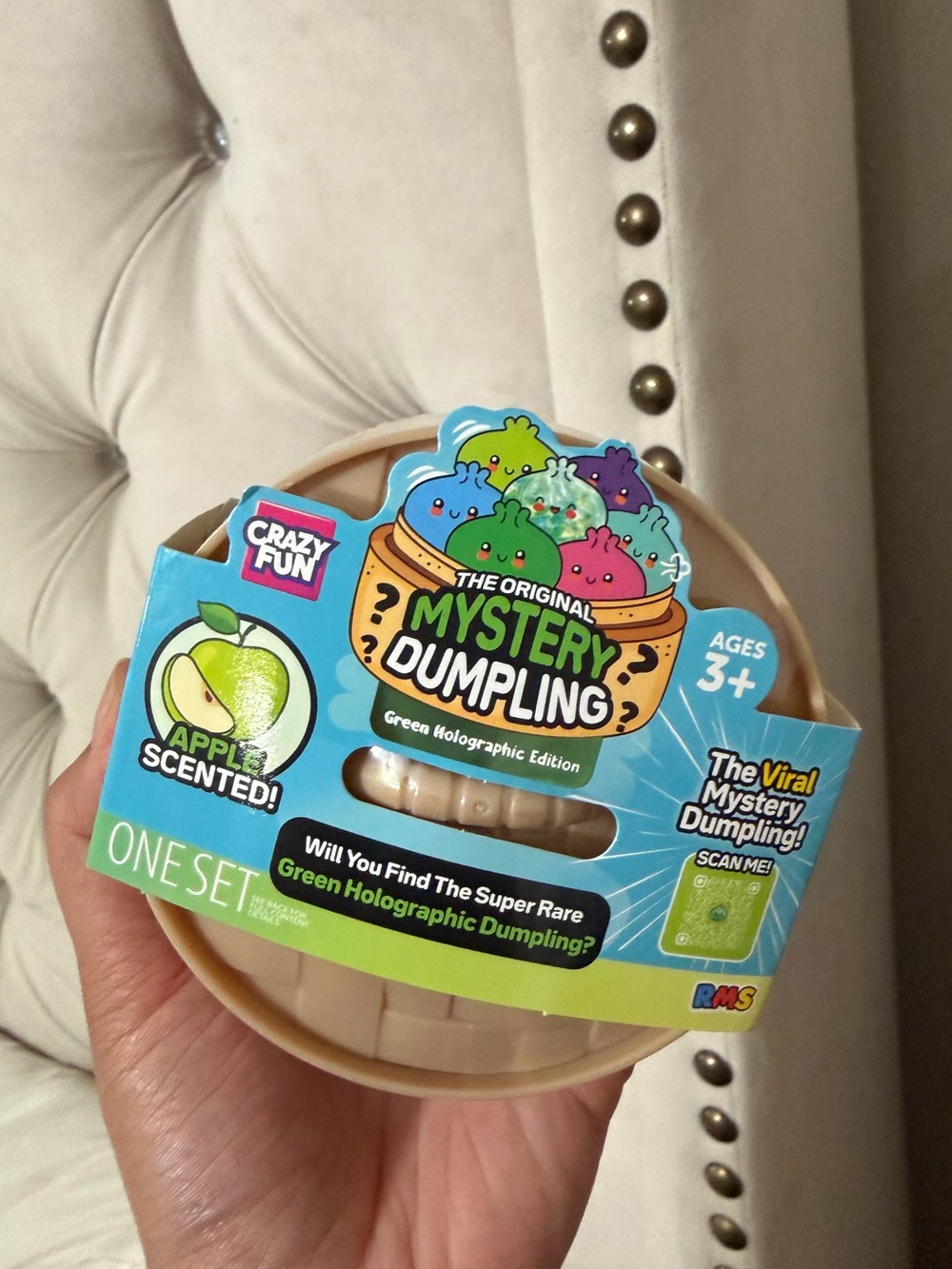RMS NEW RELEASE APPLE SCENTED HOLOGRAPHIC Original Mystery Viral Dumpling